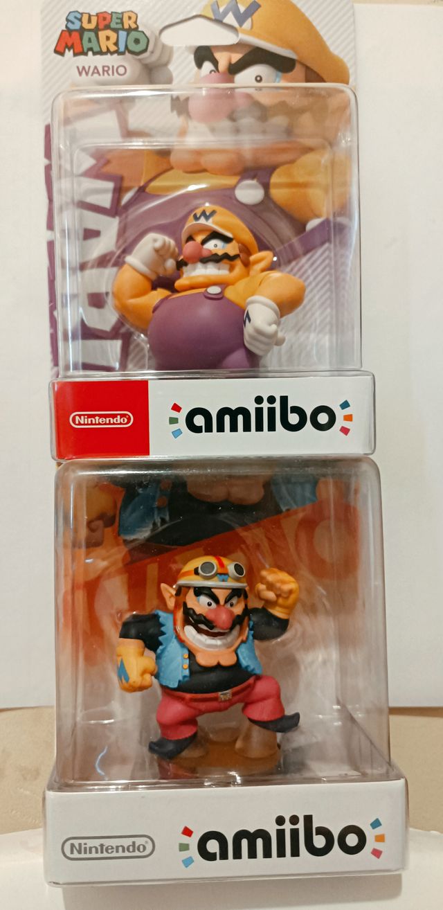 Lote figuras amiibo de Wario