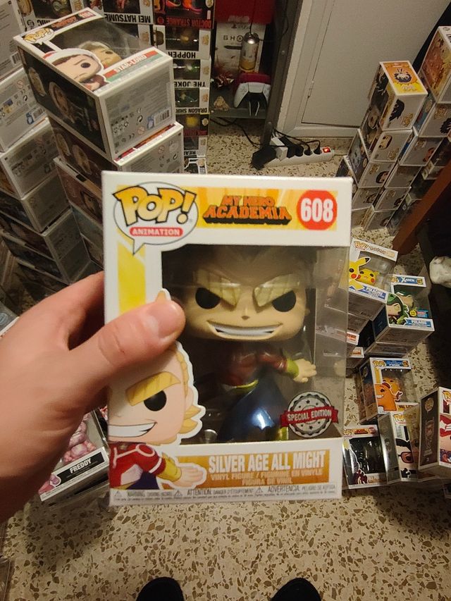 Funko silver age all might metallic
