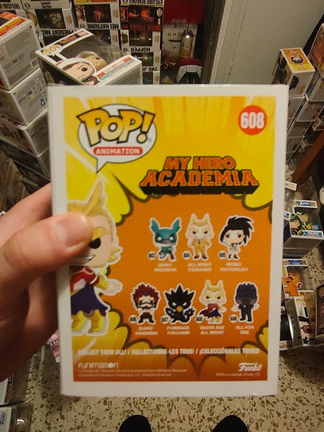 Funko silver age all might metallic