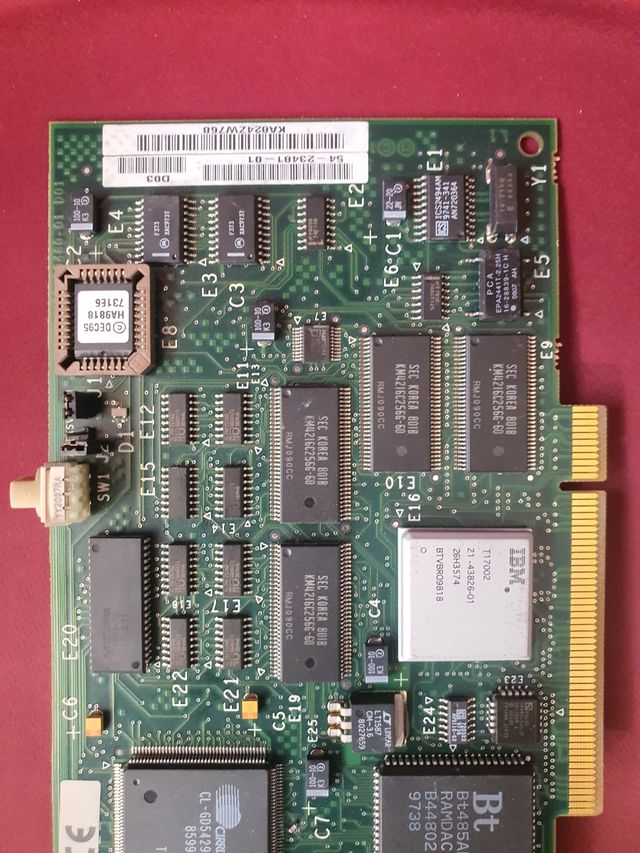 Tarjeta gráfica PCI DEC DIGITAL PBXGB-AA