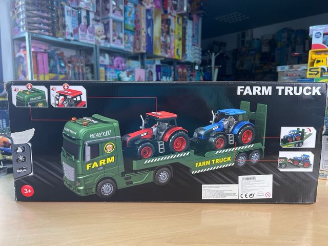 CAMIÓN INTERACTIVO GRANJA TRANSPORTER 1/24 nuevo