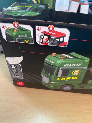 CAMIÓN INTERACTIVO GRANJA TRANSPORTER 1/24 nuevo