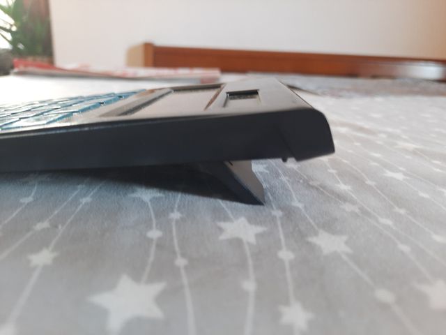 Calcolatrice ricarica solare + pila bottone