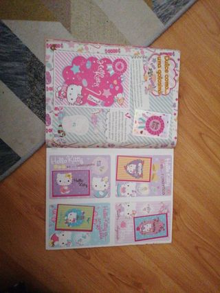 Album cromos hello kitty