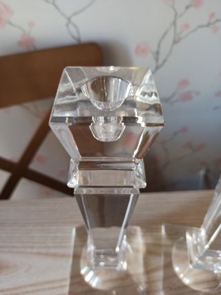 Candelabros de cristal