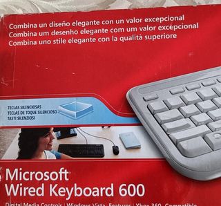 Tastiera Microsoft wired keyboard 600, nuova