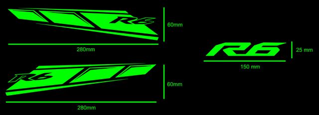 Pegatinas yamaha R6 colin y morro.