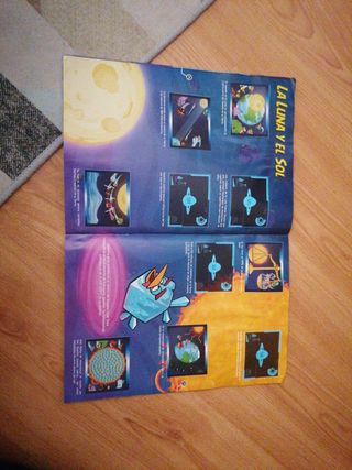 Album cromos Angry birds Space