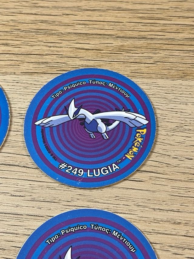 Gigan-Tazos Pokémon (2001)