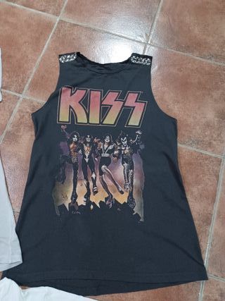 Lotede 3 Camisetas KISS de Pull&Bear