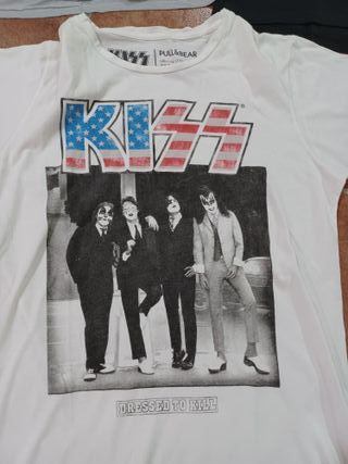 Lotede 3 Camisetas KISS de Pull&Bear