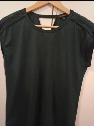 Top sin mangas Massimo Dutti talla S