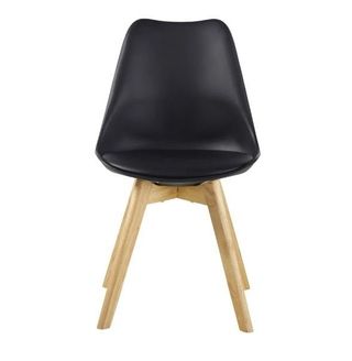 SILLA ESTILO NÓRDICO ASIENTO ACOLCHADO