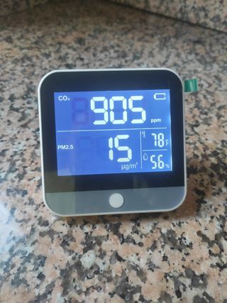 Detector de emisiones de CO2 