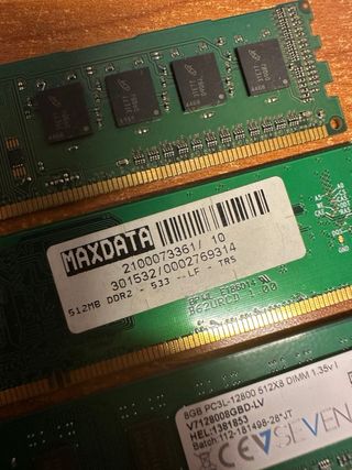 6 Schede memoria Ram