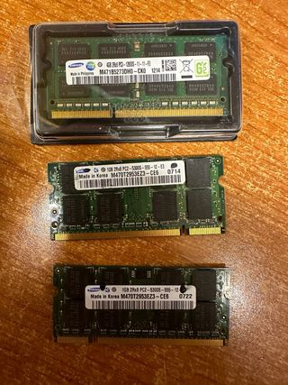 3 Schede Ram SAMSUNG