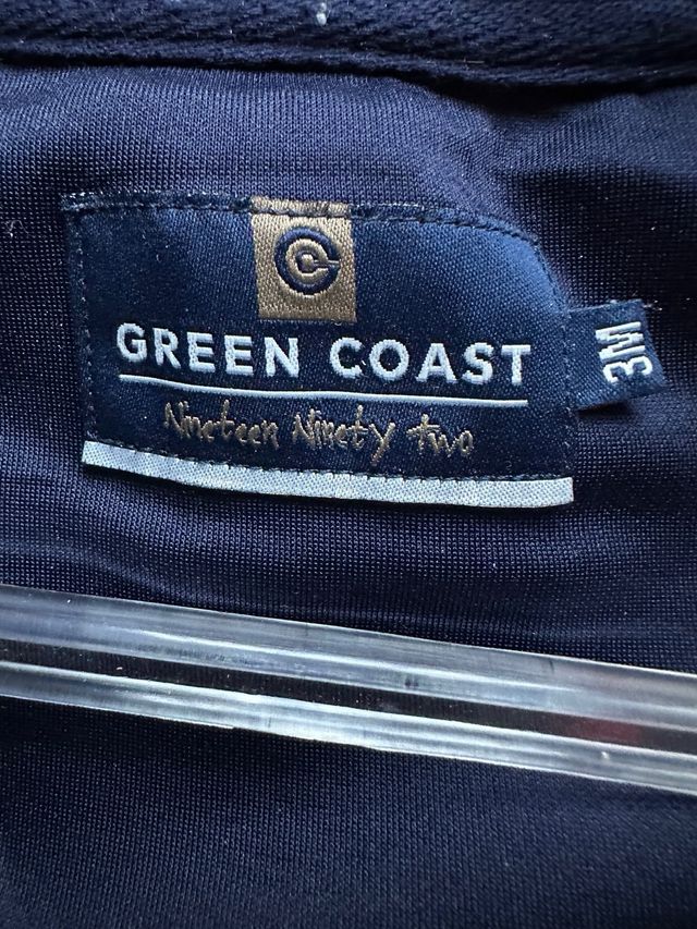 Sudadera con cremallera Green Coast