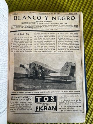REVISTA “BLANCO Y NEGRO” (1928, marzo-julio).