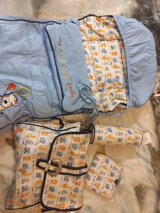 Conjunto carrito bebé, niño