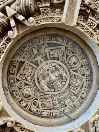 CENICERO CALENDARIO MAYA