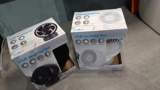 Piccolo ventilatore usb da tavolo computer