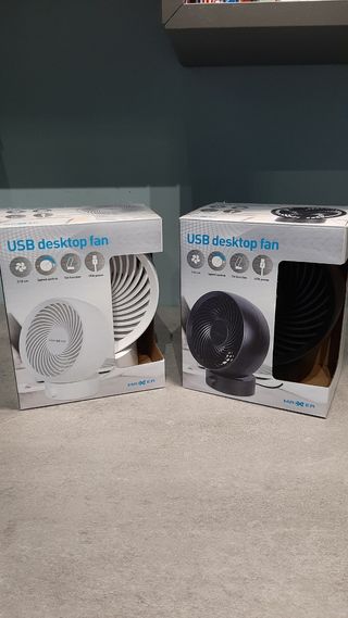Piccolo ventilatore usb da tavolo computer