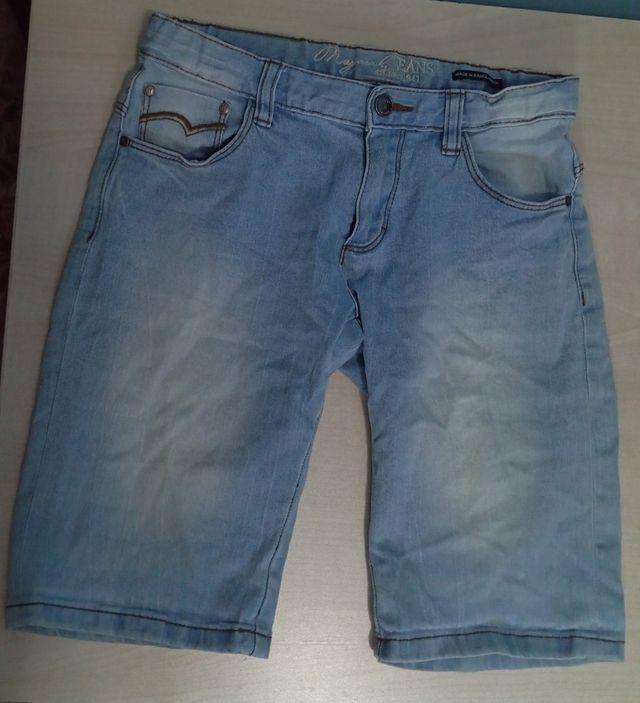 Pantalón vaquero corto Mayoral niño