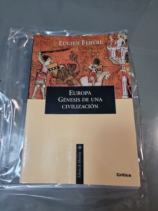 LIBRO EUROPA GENESIS DE UNA CIVILIZACION