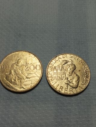 200 Lire R.S.M.