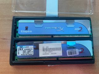 Memoria Ram Kingston DDR2 HyperX 2x1GB