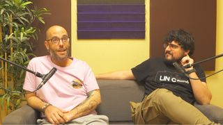 Estudio de grabacion de podcast
