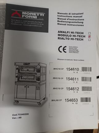 Horno Moretti Forni
