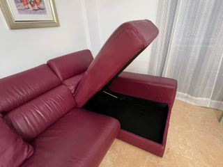 SOFÁ CHAISE LONGUE 2.96m 2 ASIENTOS RELAX MOTOR