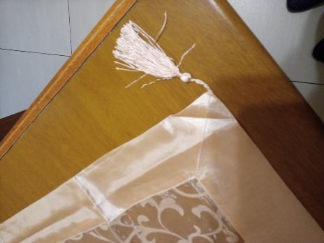 Copritavolo quadrato in tulle 85 x85