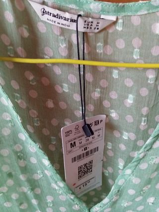 Blusa transparente Stradivarius