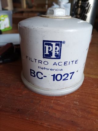 Filtro aceite SEAT 600 Marca Pbr BC 1027