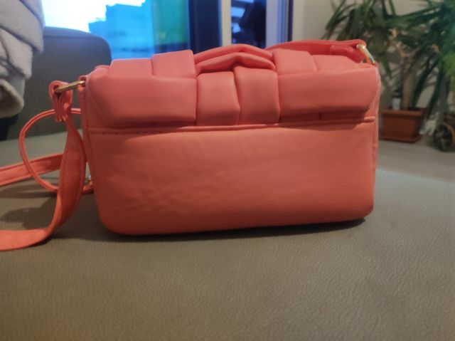 Bolso rosa coral. Nuevo!