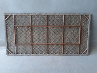 Precioso cabecero de mimbre o caña, muy bonito.