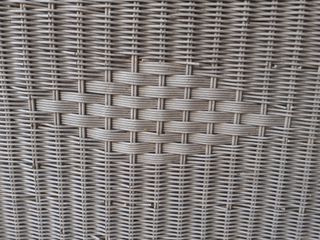 Precioso cabecero de mimbre o caña, muy bonito.