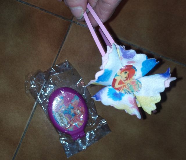 Spazzola e cerchietto Winx