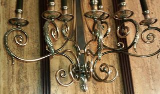 Aplique tipo candelabro