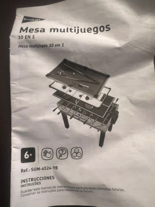 Futbolin sin palo de billar
