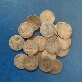 LOTE MONEDAS 5 Y 10 CENTIMOS COBRE
