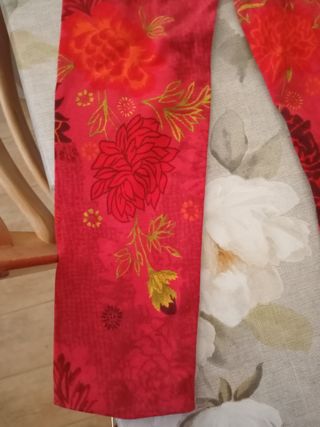Conjunto Kenzo Jungle camiseta leggings rojo 16año