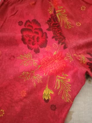 Conjunto Kenzo Jungle camiseta leggings rojo 16año