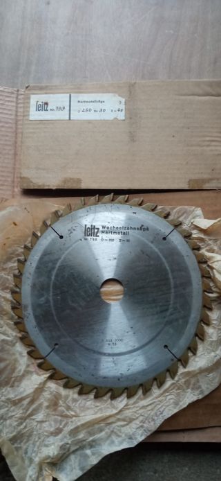 Discos sierra Bellota y Leitz