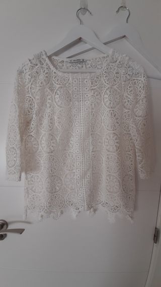 Blusa encaje