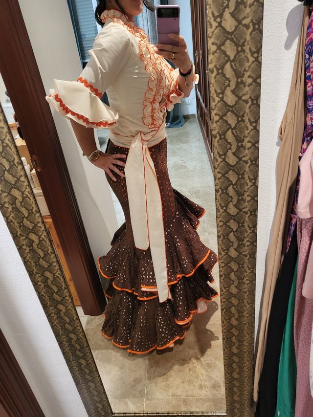 Traje de flamenca