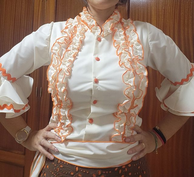 Traje de flamenca