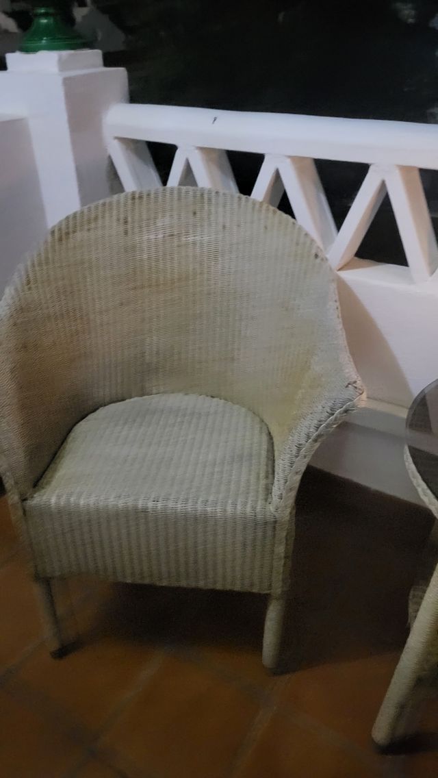 MESA Y BUTACA DE JARDIN